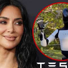 Kim Kardashian Introduces Fans to Her New Tesla Optimus Robot 'Friend'