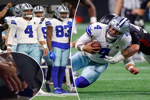 Dak Prescott leaves game with injury as Cowboys’ miserable season gets worse