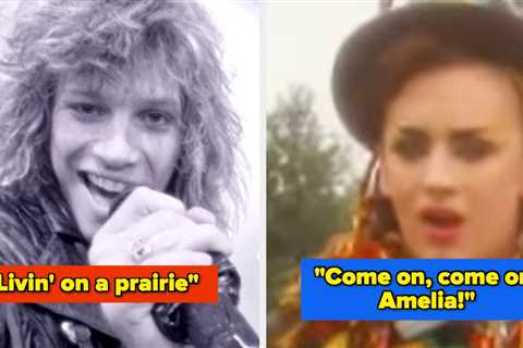 21 Song Lyrics That People Got ABSOLUTELY Wrong For Most Of Their Lives