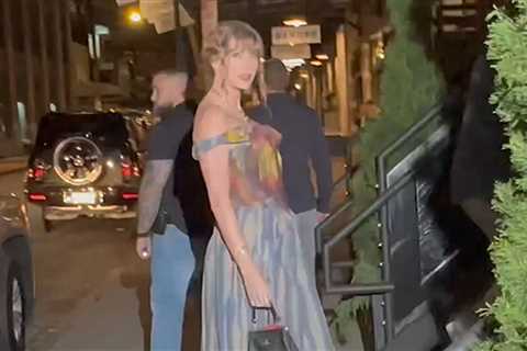 Taylor Swift and Zoë Kravitz Have a Long Dinner in New York