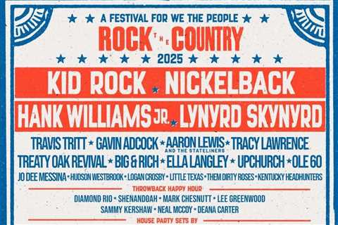 Kid Rock and Lynyrd Skynyrd Plot Rock the Country 2025 Festival