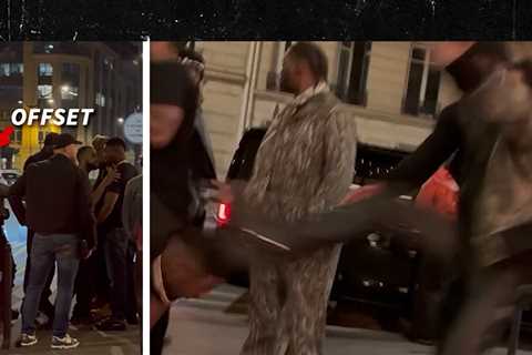Offset and His Entourage Brawl With Rival Rap Crew in Paris in Wild Video