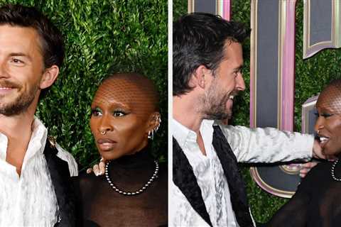 Here’s How Cynthia Erivo Supported Jonathan Bailey On The “Wicked” Red Carpet After He Revealed He..