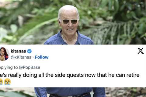 People Are Obsessed With This Video Of Joe Biden Wandering Into The Amazon Rainforest, And It's The ..