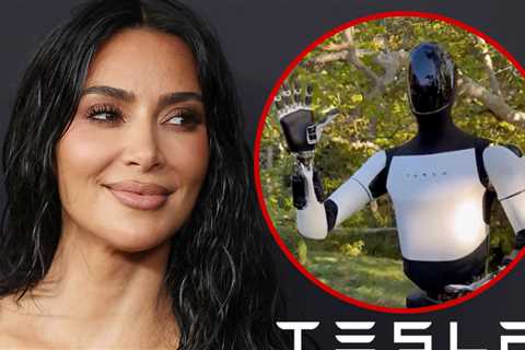 Kim Kardashian Introduces Fans to Her New Tesla Optimus Robot 'Friend'