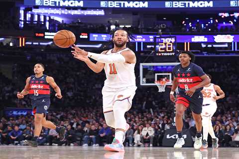 Knicks cruise by bottom-feeding Wizards to push win streak to three