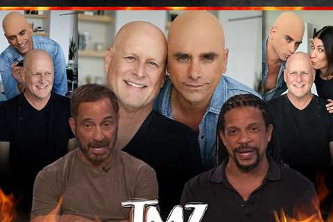 TMZ TV Hot Take: John Stamos Trolled Over Bald Cap Solidarity With Dave Coulier