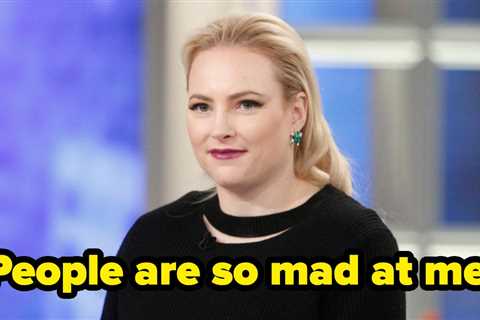 I Cannot Believe That Meghan McCain Just Admitted She Voted For Her Late Father John McCain In The..