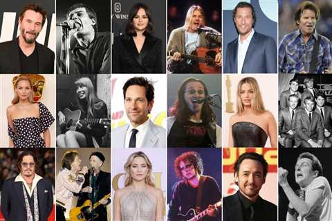 15 Hollywood Celebrities Name Their Favorite Classic Rock Acts