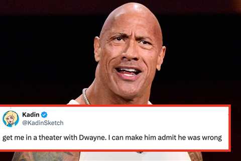 Dwayne Johnson's Incredibly Controversial Movie Theater Etiquette Take Is Going Viral