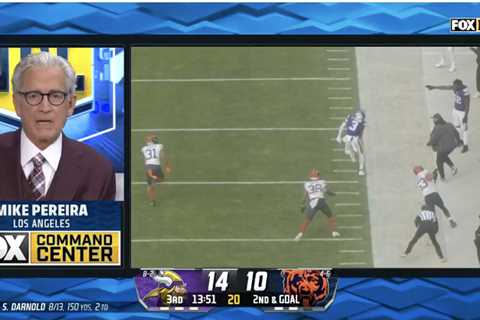 Bizarre NFL camera rule revealed on crucial Bears-Vikings play