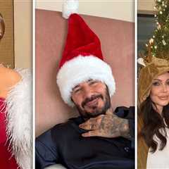 Celebrities Get Into The Festive Spirit For Christmas 2024