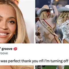 The Internet Can't Stop Talking About Beyoncé's Christmas NFL Halftime Performance