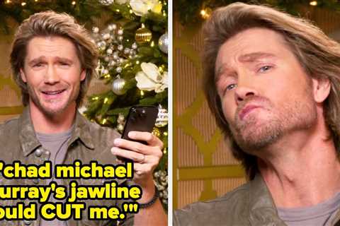 Chad Michael Murray Just Read Even More Thirst Tweets About Himself And His Iconic Characters