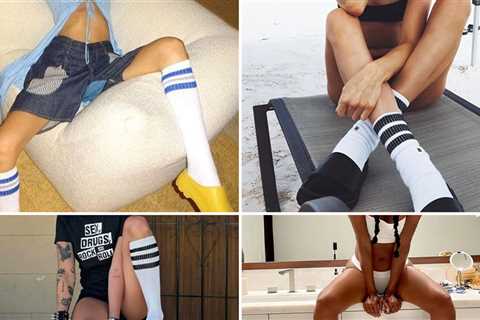 Babes In Tube Socks, Guess Who For National Sock Day