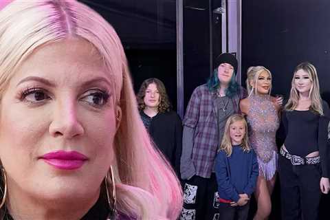 Tori Spelling Talks About Mom Guilt, 'Their Lives Are  Not Stable'