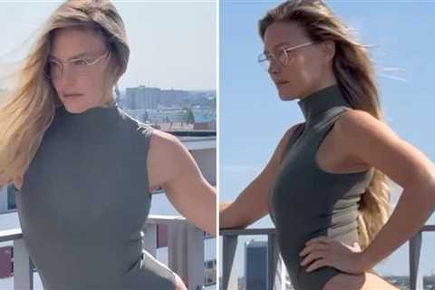 Go Behind the Scenes of Bar Refaeli's Hot Rooftop Photoshoot