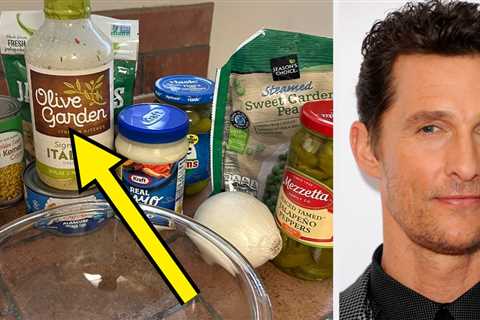 I Made Matthew McConaughey's Go-To Fridge Clean Out Salad, And As Wild As It Looks, It Was Truly..