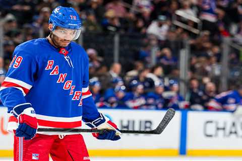 Rangers put K’Andre Miller on injured reserve in blow to defense