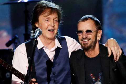 Mini-Beatles Reunion with Paul McCartney and Ringo Starr