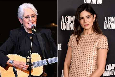 Mind-Blowing Talk with Joan Baez: Actress Shares Insights on Dylan Film