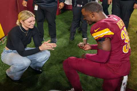 Commanders’ Jeremy Reaves praises fiancée Mikaela Worley in heartfelt post after ‘SNF’ proposal
