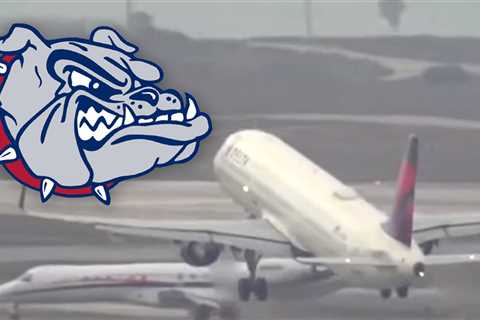 Gonzaga Men's Basketball Team Jet Nearly Collides W/ Outbound Plane, FAA Investigating