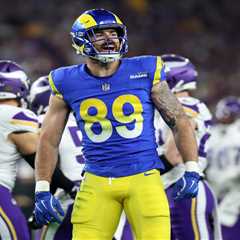 Rams tight end Tyler Higbee hospitalized with injury after playoff win