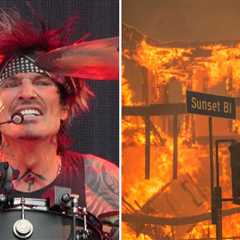 Tommy Lee Criticizes ‘Lame A–‘ Self-Promotion During L.A. Fires