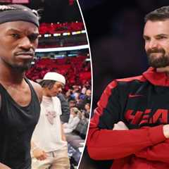 Jimmy Butler is joining Kevin Love in trolling his on-going Heat saga