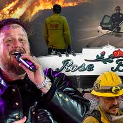 Jelly Roll Putting on Concert for Los Angeles First Responders, Guests