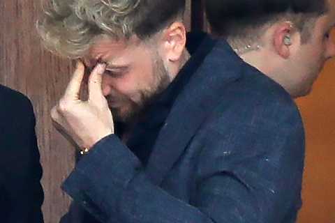 Sam Thompson pictured in tears amid ‘crisis talks’ with Zara