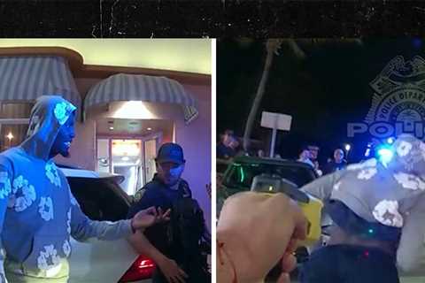 Olympics Star Fred Kerley Tased During Wild Fight With Cops, Police Video Shows