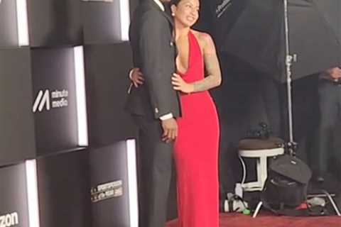 Travis Hunter and fiancee Leanna Lenee make red carpet appearance after viral controversies