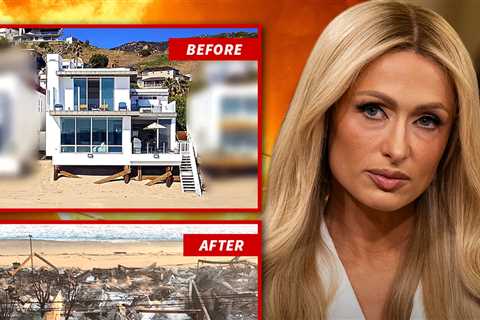 Paris Hilton Returns to Burned Malibu House, Shows Stunning Tour of Ruins
