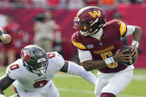 Commanders vs. Buccaneers odds, prediction: ‘Sunday Night Football’ Wild Card pick, best bet