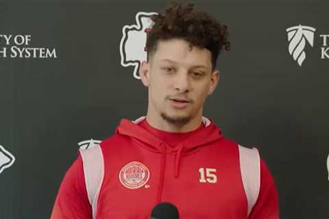 Patrick Mahomes Praises Brittany After Welcoming Third Child, 'She Crushed it'