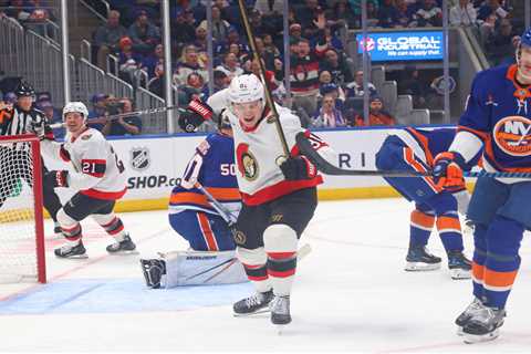 Islanders come up empty in loss to Senators as three-game win streak ends