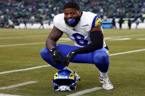 Jared Verse says Eagles fans hurled snowballs at him in Rams’ playoff loss after trash-talking feud