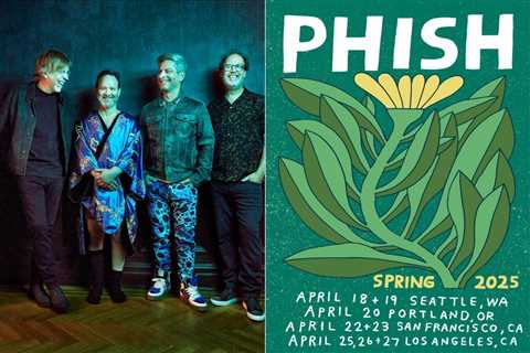 Phish Plots 2025 West Coast Tour to Aid Victims of L.A. Wildfires