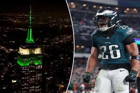 Empire State Building lights up in Eagles colors again — learning nothing from 2023 embarrassment