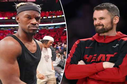 Jimmy Butler is joining Kevin Love in trolling his on-going Heat saga
