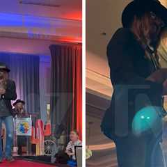 Billy Ray Cyrus Walks Runway with Puppy at Humane Association Fundraiser