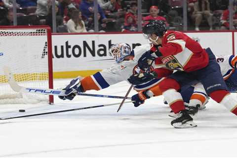 Depleted Islanders’ valiant effort not enough as loss to Panthers ends win streak at seven