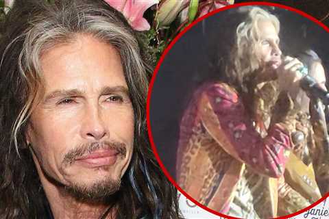 Steven Tyler Sings at Grammys Watch Party, Joined by Stars Onstage