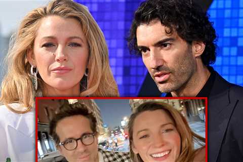 Ryan Reynolds, Blake Lively Smiling Big in Selfie Amid Justin Baldoni Legal War