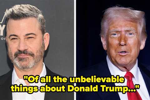 Of All The Unbelievable Things: Jimmy Kimmel Spotted The Toughest Part Of Donald Trump's Presidency ..