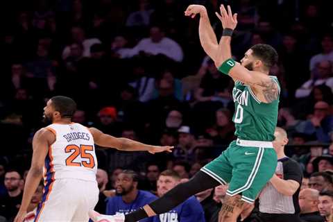 Knicks won’t beat Celtics in big spot until they can limit their 3s