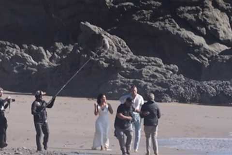 Kim Kardashian Gets Married on Set of 'All's Fair' TV Show
