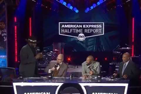 Shaq Unloads F-Bomb Live On 'NBA On TNT,' 'We're Getting Fired Anyway, Ernie!'
